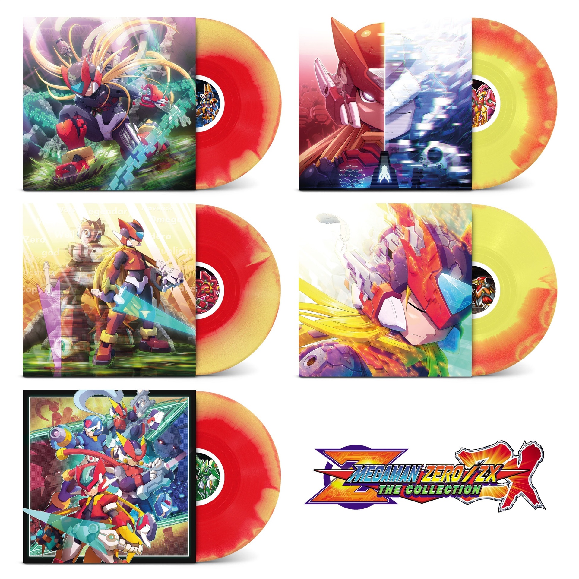 洛克人Zero+ZX系列原声黑胶Box《Mega Man Zero/ZX: The Collection
