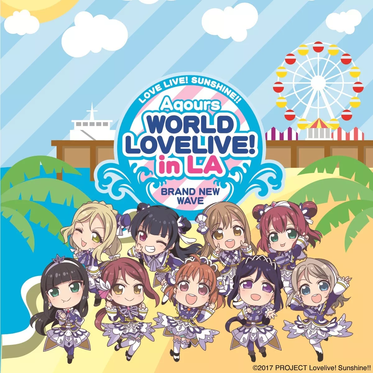 学园偶像计划Love Live! Sunshine!! Aqours World LoveLive! In LA