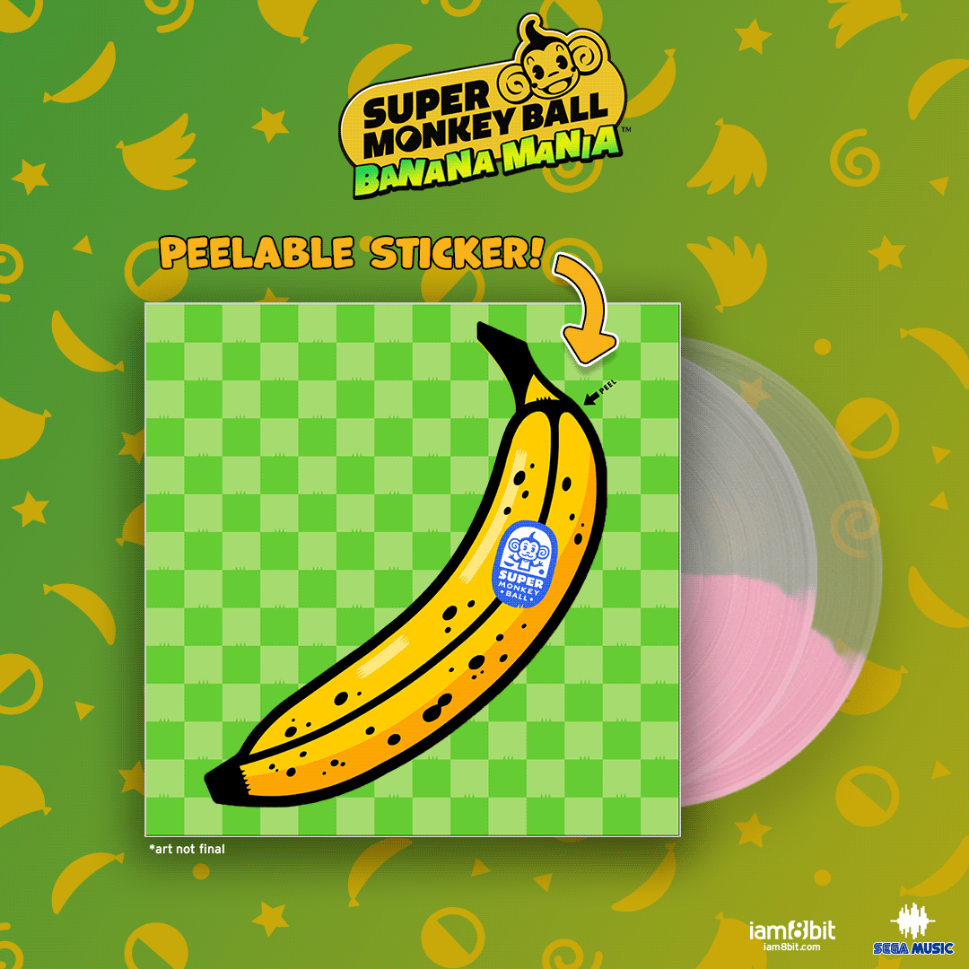 《超级猴子球：香蕉狂热 Super Monkey Ball：Banana Mania》原声黑胶 ACG Vinyl